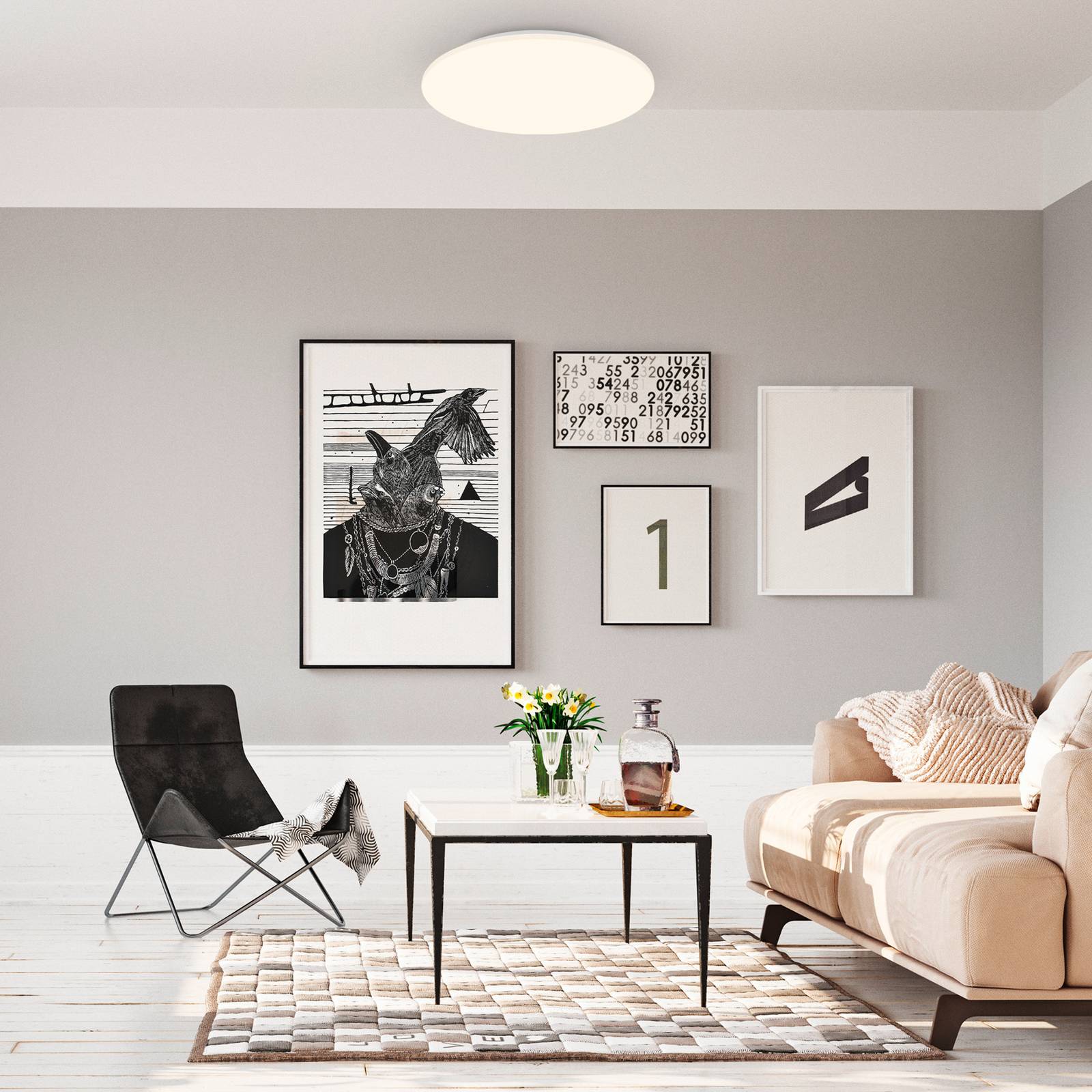 foto del prodotto briloner plafoniera ekos led, sensore, 35 cm