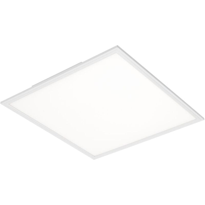 foto del prodotto briloner simple, pannello led, luce bianca neutra, bianco, 59,5 x 59,5 x 6 cm