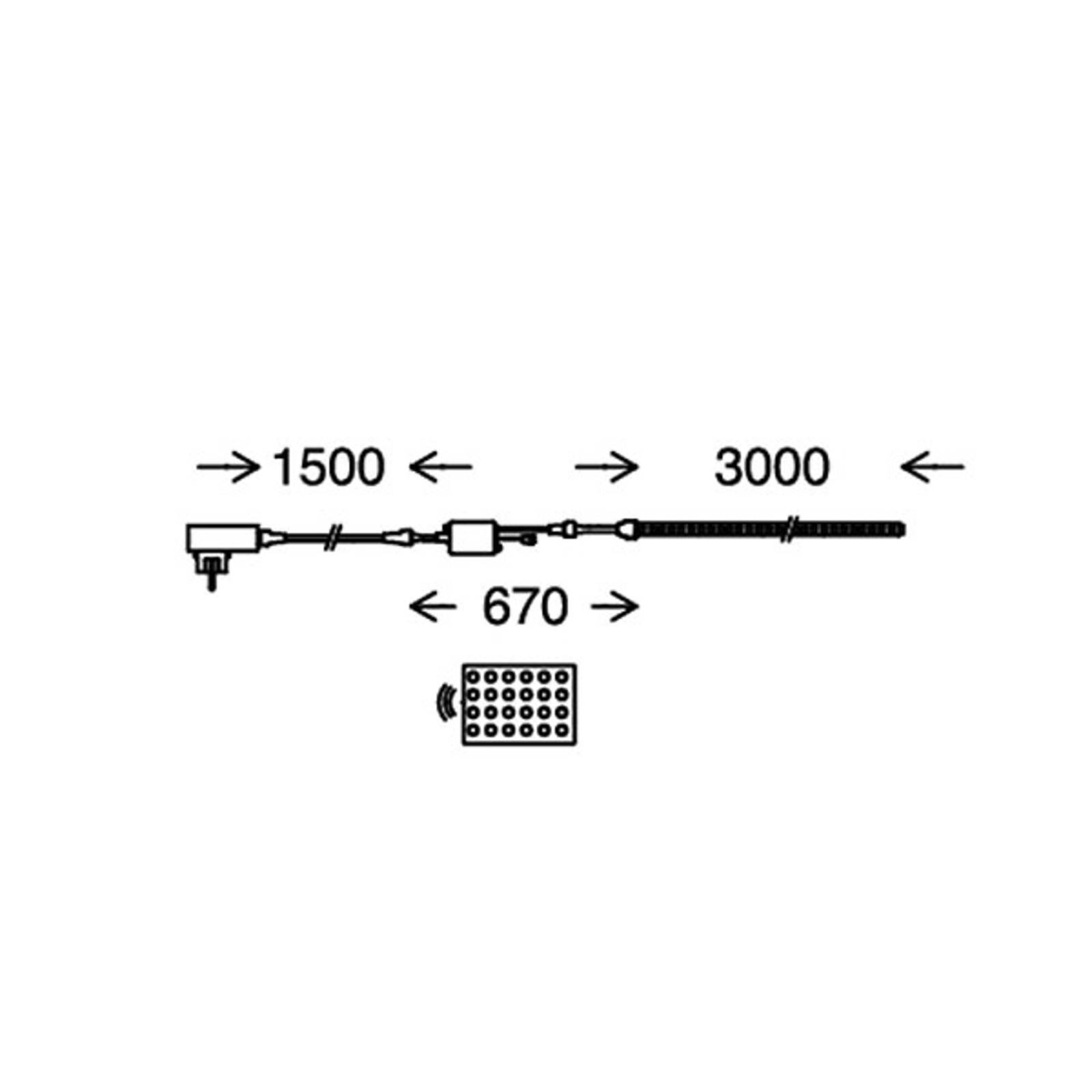 foto del prodotto briloner strip led rgb ora da esterni, con telecomando