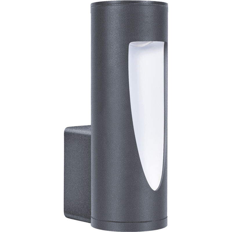 foto del prodotto brit aplique exterior led con luz c lida 3000k para jard n y terraza ip54 de color gris urbano