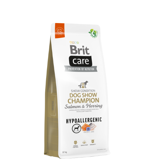 foto del prodotto brit care cane hypoallergenic adult dog show champion lamb 3 kg