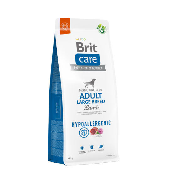 foto del prodotto brit care cane hypoallergenic adult large lamb 12 kg