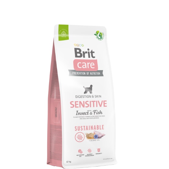 foto del prodotto brit care cane sustainable adult sensitive insect &amp; fish 12 kg