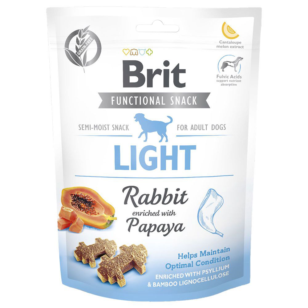 foto del prodotto brit care dog functional light coniglio snack cane 150 g