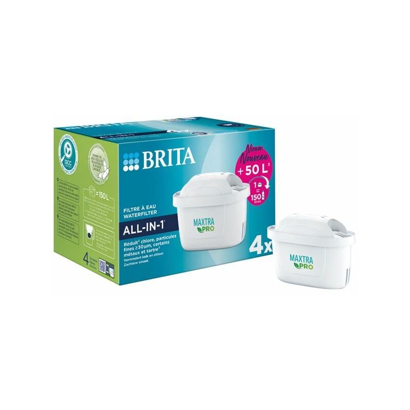 foto del prodotto brita confezione da 4 cartucce maxtra pro per caraffa 1050415