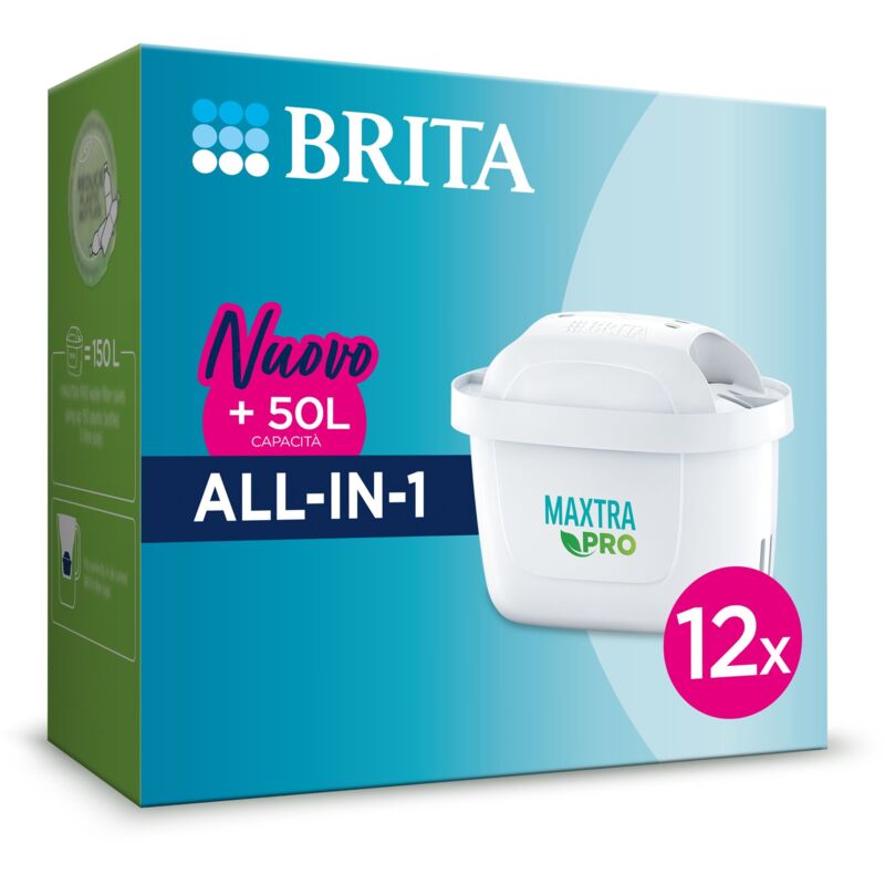 foto del prodotto brita filtri per acqua originale maxtra pro all in 1 confezione da 12