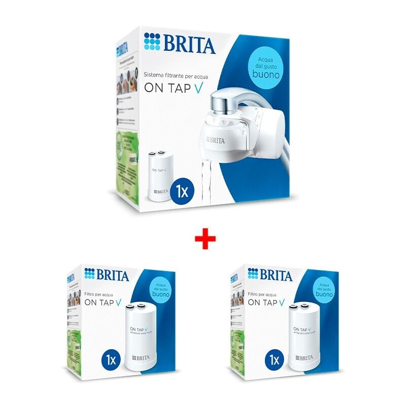 foto del prodotto brita sistema filtrante on tap pro v per il rubinetto sistema 3 filtri