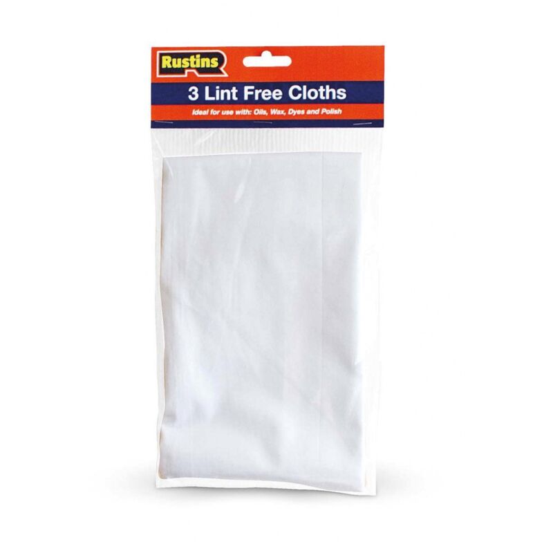 foto del prodotto briwax rustins panni senza pelucchi, confezione da 3, panni assorbenti di alta qualit , per un applicazione facile dell olio per mobili