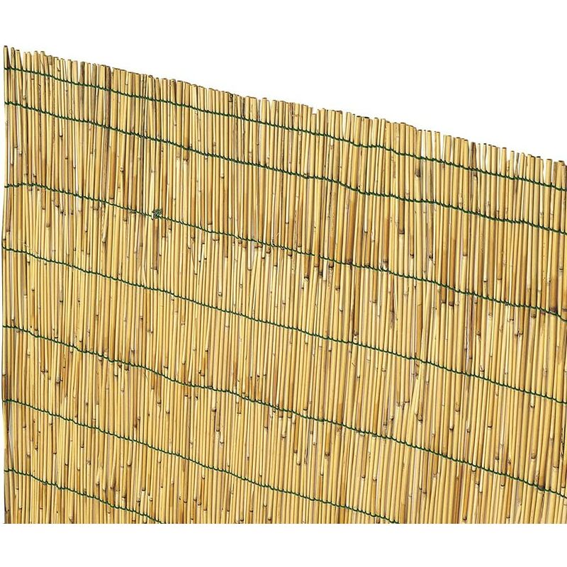 foto del prodotto brixo arelle canniccio stuoia utility packing legate con nylon lunghezza 5 mt 150x500 cm