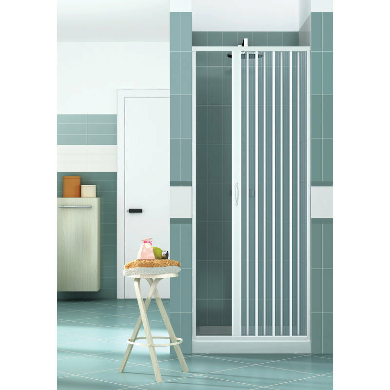 foto del prodotto brixo box doccia in pvc a parete con apertura laterale modello murena