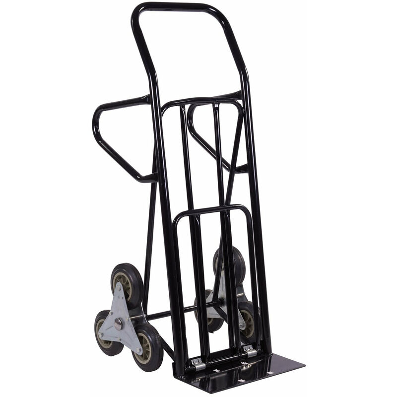 foto del prodotto brixo carrello portapacchi saliscendi scale portacasse 6 ruote