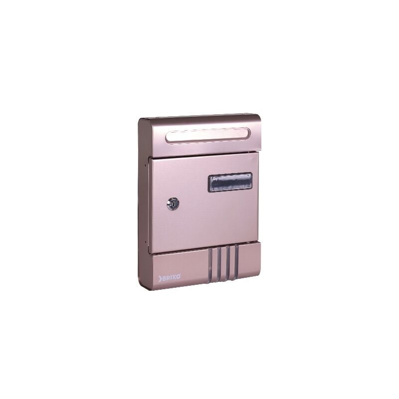 foto del prodotto brixo cassette cassetta postale pluto bronzo per esterno cm. l20,4xp7xh29