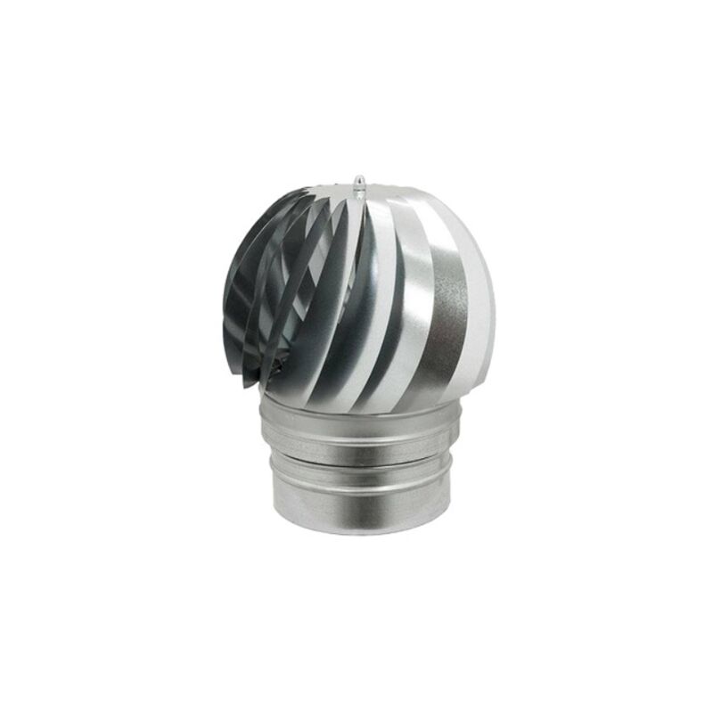 foto del prodotto brixo fumaiolo ventolino zincato tondo 20cm.