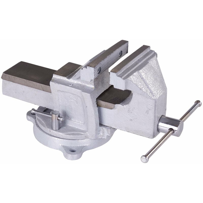 foto del prodotto brixo morsa da banco in ghisa girevole sansone 125 mm 8.4 kg