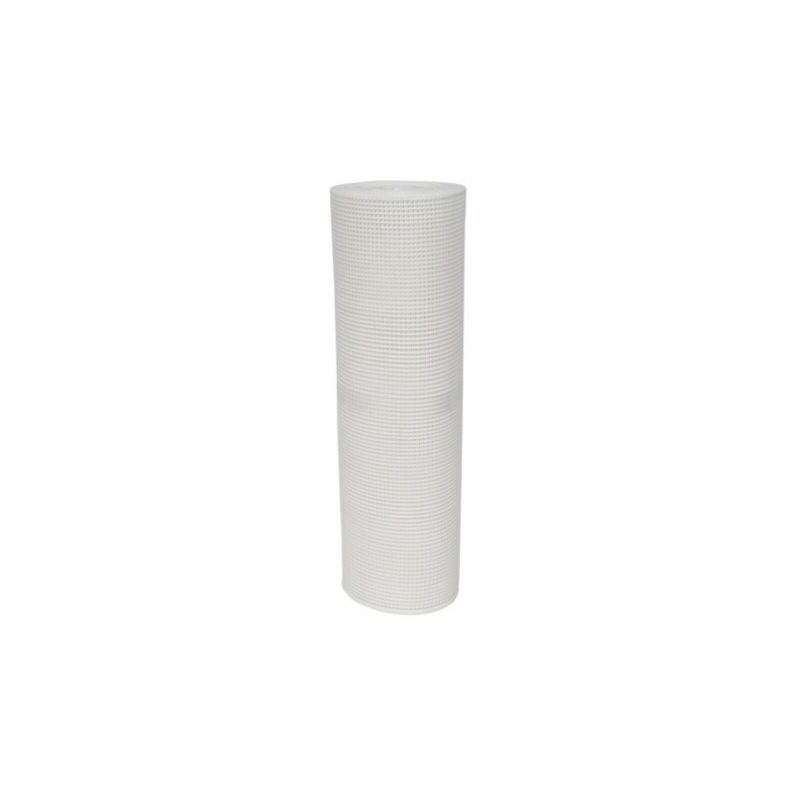foto del prodotto brixo rete pvc recinzione balcone protezione bambini gatti cani plastica al mt 17008v 10x10 silver 30442 