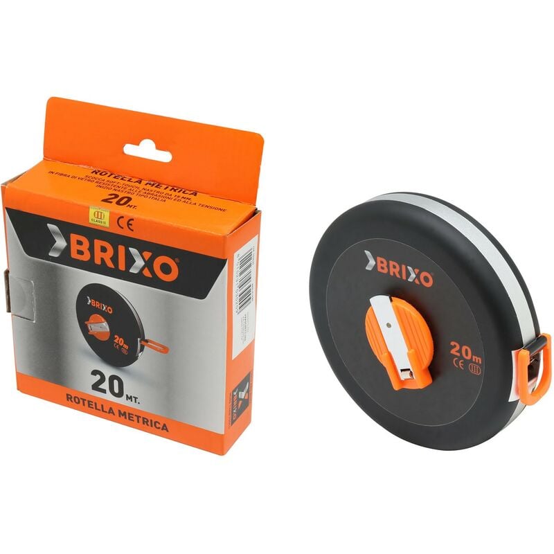 foto del prodotto brixo rotelle metriche fettuccia 20 mt