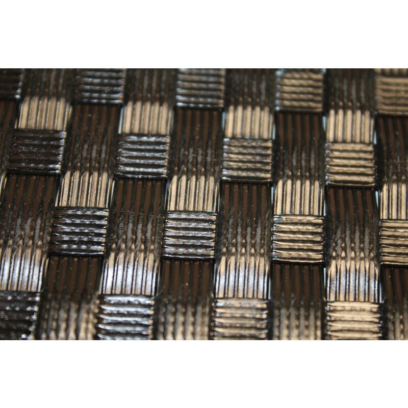 foto del prodotto brixo rotolo rivestimento frangivista in rattan per balconi e recinzioni antivento 90x300 cm. brown