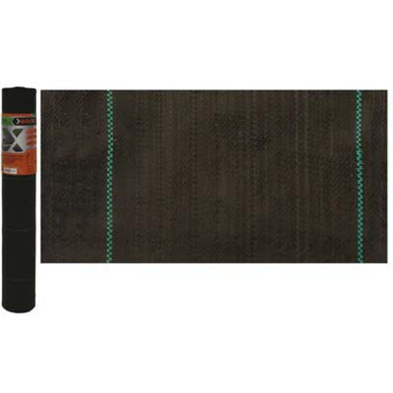 foto del prodotto brixo - teli tessuti neri rafia per pacciamatura h 1.05 mt.10 giardinaggio agricoltura