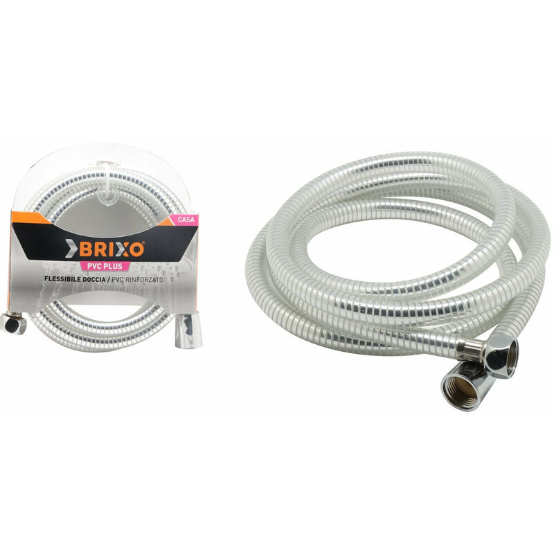foto del prodotto brixo tubo flessibile doccia in pvc rinforzato flexigel 150 cm