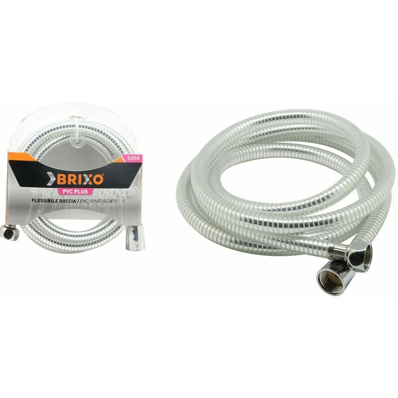 foto del prodotto brixo tubo flessibile doccia in pvc rinforzato flexigel 200 cm