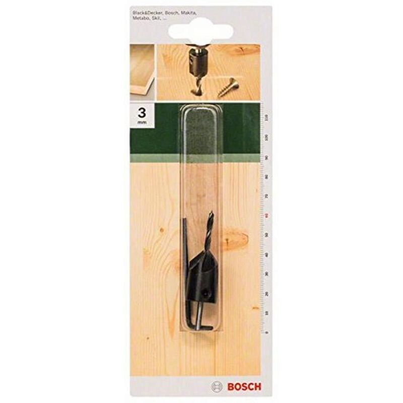 foto del prodotto broca madera avellanador 3x30x60mm diy 5 