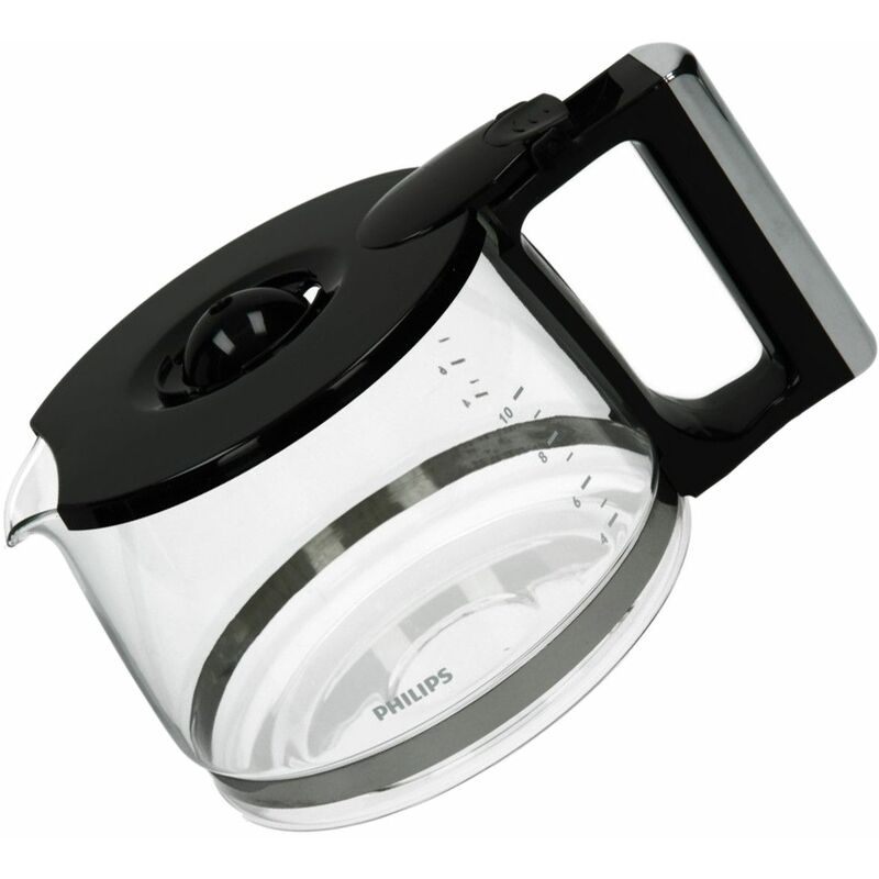 foto del prodotto brocca completa con coperchio nero macchina da caff , caffettiera philips 1240163663946840726