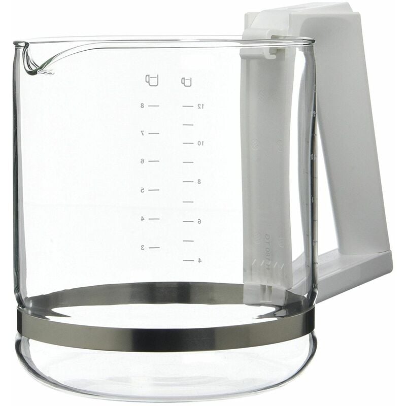 foto del prodotto brocca x 8 tazze manico bianco macchina da caff , caffettiera krups 310551