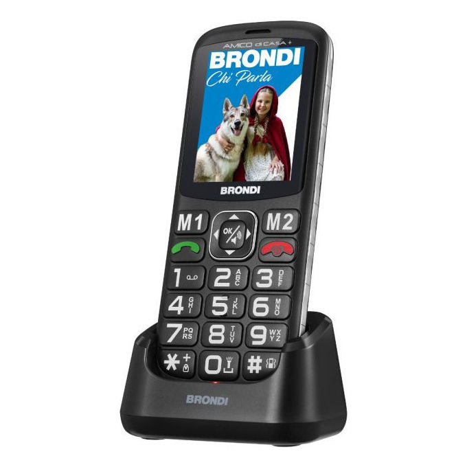 foto del prodotto brondi amico di casa telefono facile e sicuro