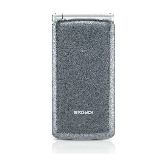 foto del prodotto brondi cellulare amico sincero grigio fotocamera 1.3mp bluetooth numeri grandi tasto sos