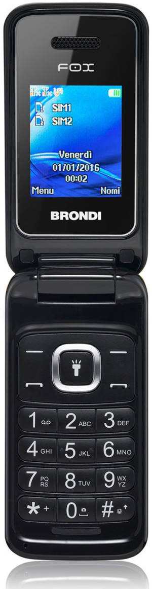 foto del prodotto brondi fox nero ds ita
