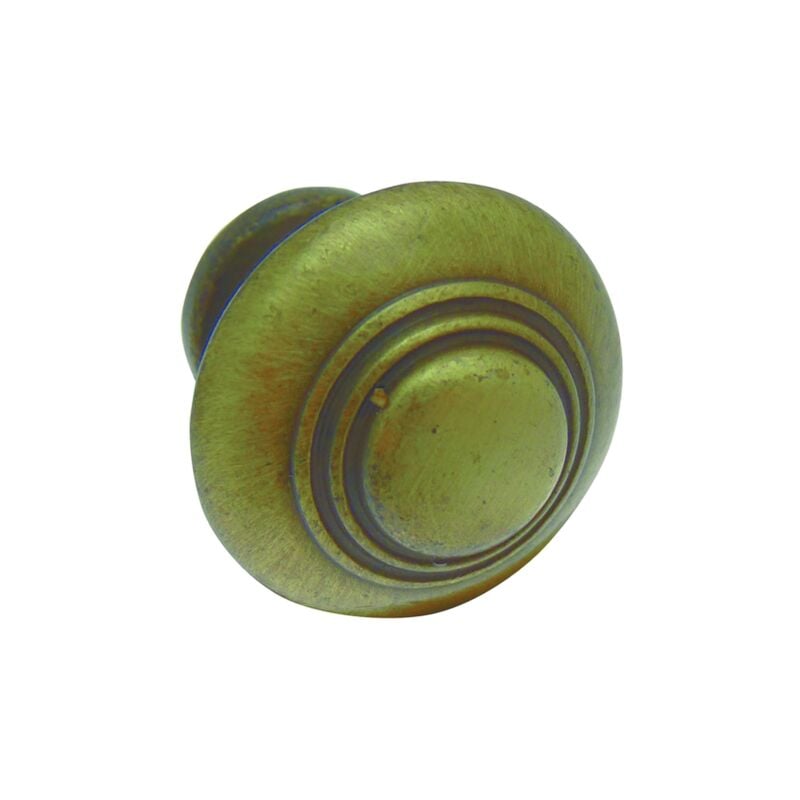 foto del prodotto bros - pomello rustico in zama bronzo antico 30 - 301-z-4