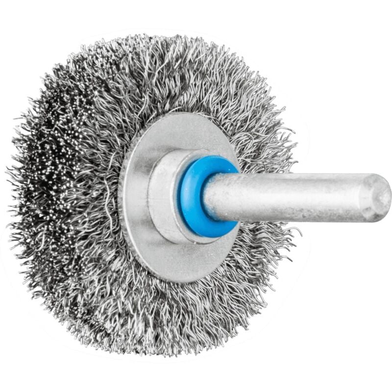 foto del prodotto brosse ronde rbu 2004 6 inox d.40mm paisseur fil 0,2mm va 9mm cheval