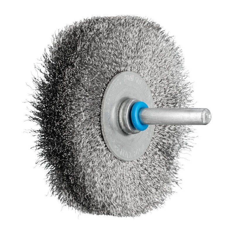 foto del prodotto brosse ronde rbu 2004 6 inox d.70mm paisseur fil 0,15mm va 15mm cheval