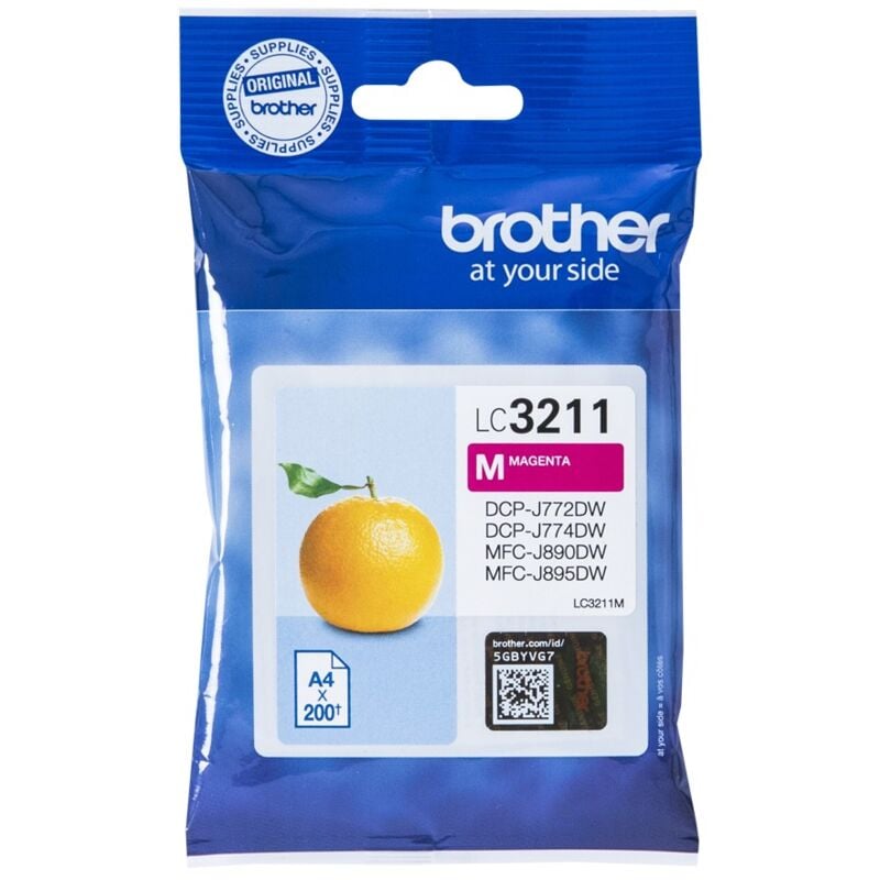 foto del prodotto brother cartuccia lc3211 magenta