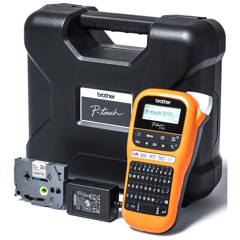 foto del prodotto brother etichettatrice per cavi qwerty 9 12mm ego4you