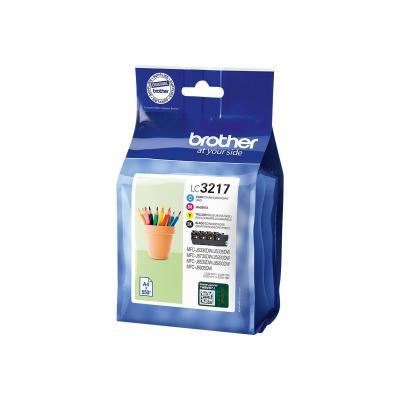 foto del prodotto brother ink lc 3217 rainbow pack rainbowpack lc3217valdr 