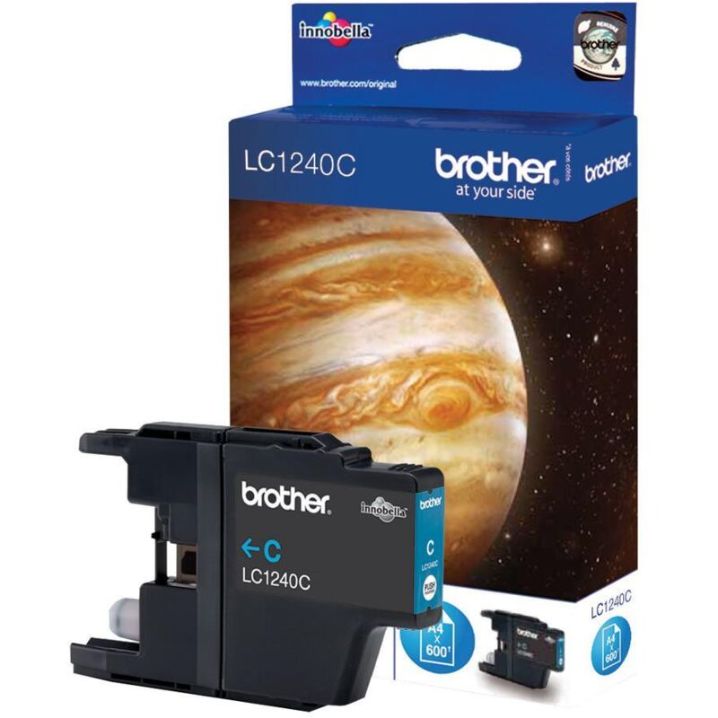 foto del prodotto brother lc-1240c cartuccia d'inchiostro 1 pz originale ciano