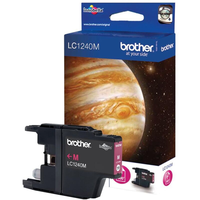 foto del prodotto brother lc-1240m cartuccia d'inchiostro 1 pz originale magenta
