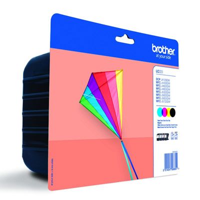 foto del prodotto brother lc 223valbp cartuccia d inchiostro 4 pz originale nero, ciano, magenta, giallo