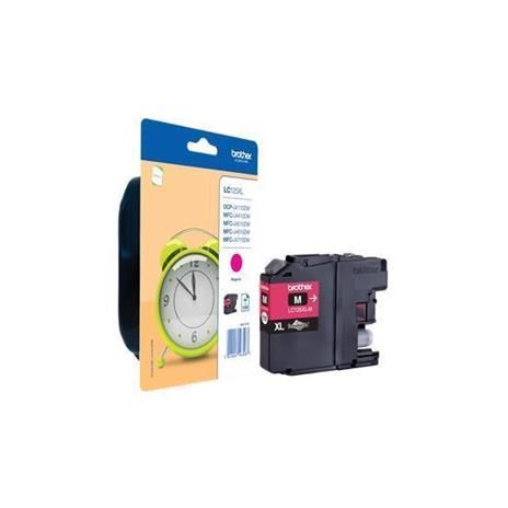 foto del prodotto brother lc125xlm cartuccia d inchiostro 1 pz originale magenta