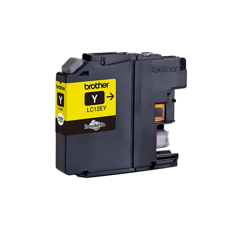 foto del prodotto brother lc12ey cartuccia d inchiostro 1 pz originale giallo