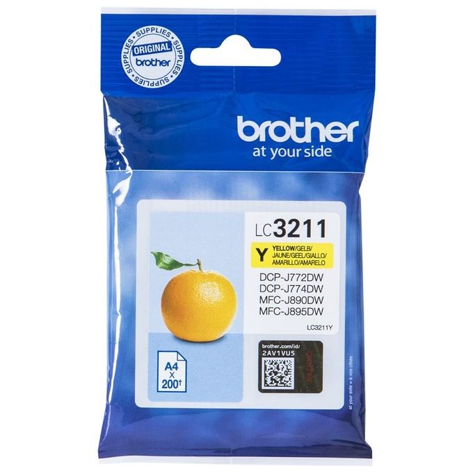 foto del prodotto brother lc3211y giallo 200pp per dcp j572dw mfc j491dw mfc j890dw