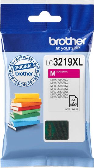 foto del prodotto brother lc3219xlm cartuccia d inchiostro 1 pz originale magenta