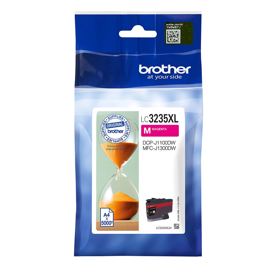 foto del prodotto brother lc3235xlm cartuccia d inchiostro 1 pz originale magenta