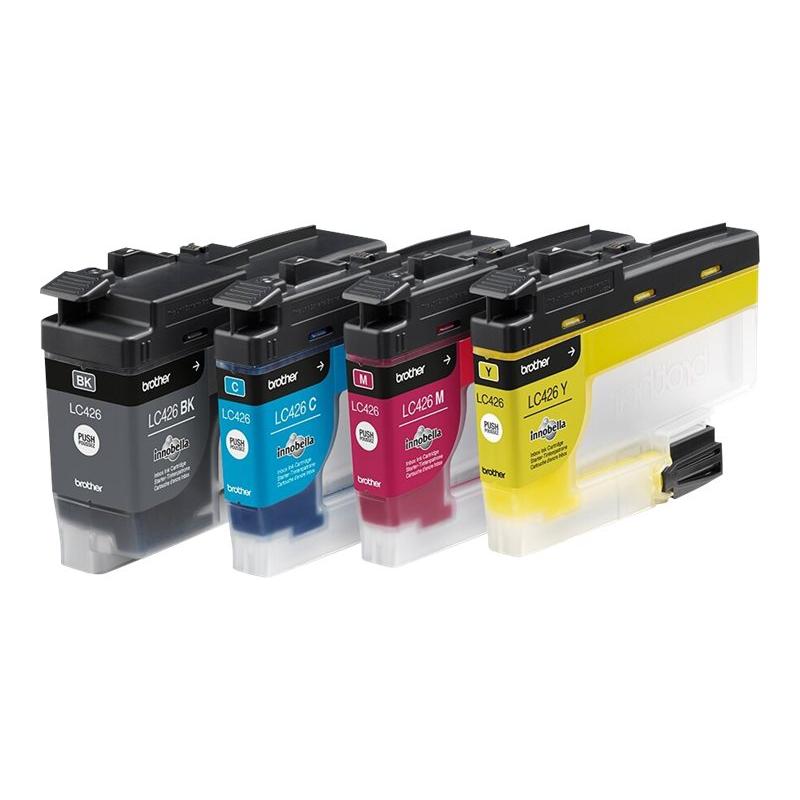 foto del prodotto brother lc426val cartuccia d inchiostro 4 pz originale nero, ciano, magenta, giallo