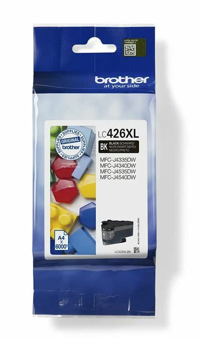 foto del prodotto brother lc426xlbk cartuccia d inchiostro 1 pz originale nero