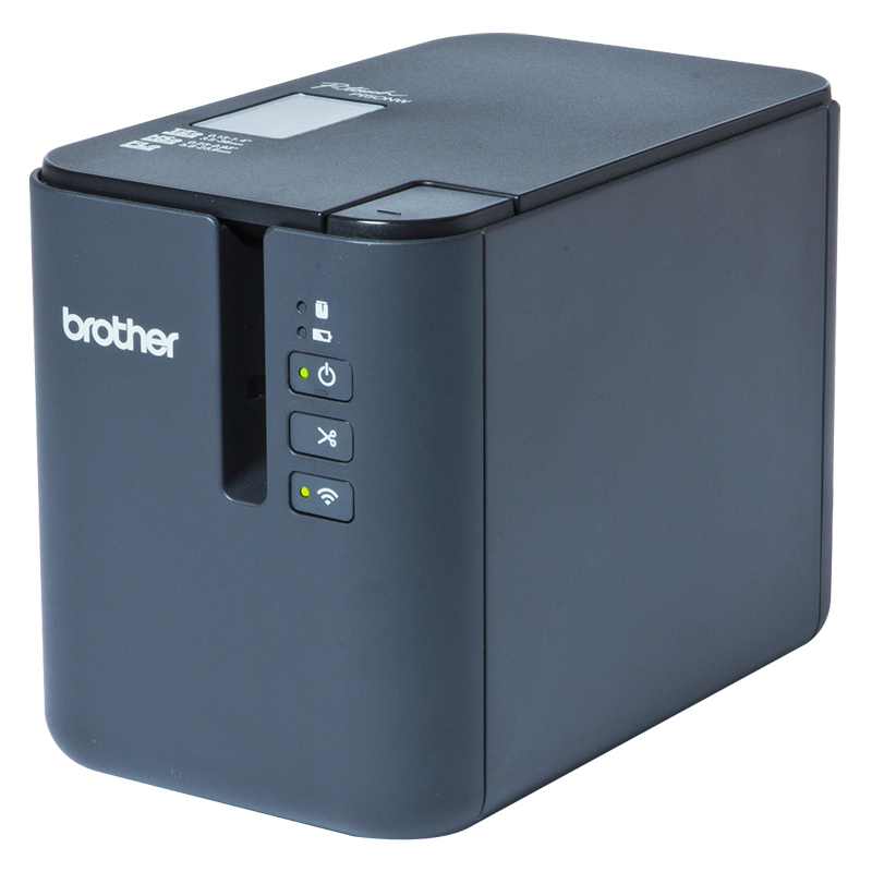 foto del prodotto brother pt p950nw stampante per etichette cd trasferimento termico 360 x 360 dpi 60 mm s con cavo e senza cavo collegamento ethernet lan tze wi fi