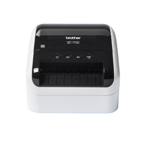 foto del prodotto brother ql 1100c stampante per etichette cd termica diretta 300 x 300 dpi 110 mm s cablato