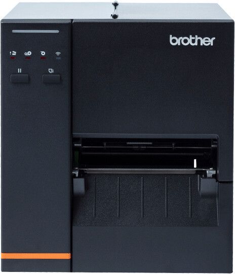 foto del prodotto brother tj 4120tn stampante per etichette cd termica diretta trasferimento termico 300 x 300 dpi 178 mm s collegamento ethernet lan