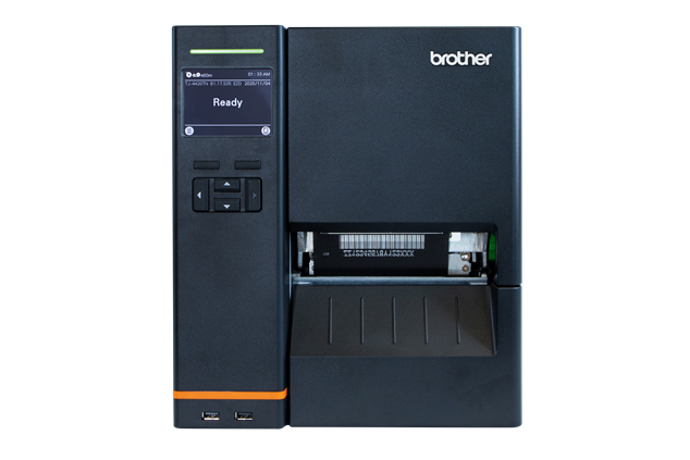 foto del prodotto brother tj 4420tn stampante per etichette cd linea termica 203 x 203 dpi cablato collegamento ethernet lan